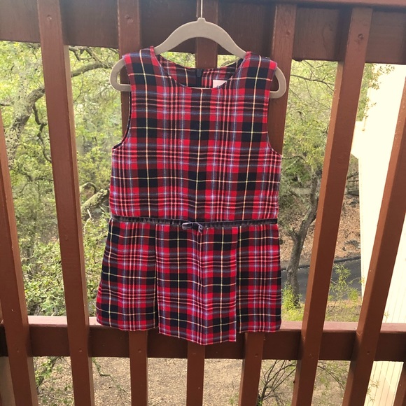 Red Plaid Dress - Picture 1 of 3